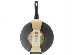Tigaie wok Zwilling Ballarini Cortina Granitium, 28 cm, antiaderenta, pentru inductie - Img 2