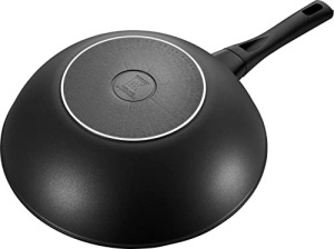 Tigaie wok ZWILLING Shine, 30 cm, aluminiu, antiaderenta, negru - Img 2