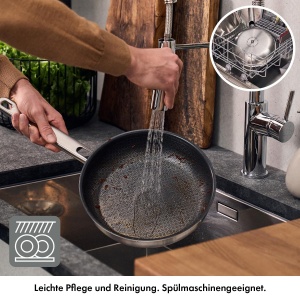 Tigaie ZWILLING Joy Plus 28 cm otel inoxidabil antiaderenta compatibila inductie - Img 6