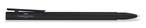 Tintenroller Faber-Castell Neo Slim Negru, Design Elegant, Metalic - Img 4