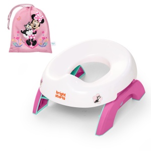 Toaleta portabila Disney Minnie Mouse 2-in-1 cu geanta de transport