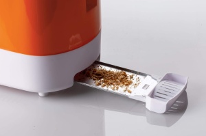 Toaster Ariete 159, 2 felii, 700 W, 9 niveluri de rumenire, alb - Img 4