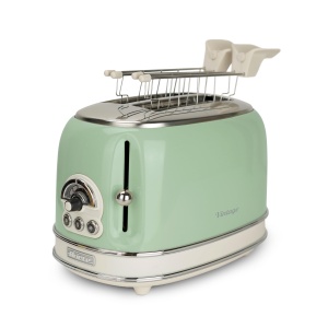 Toaster Ariete Vintage 155, 2 feliute, 810W, Verde - Img 1