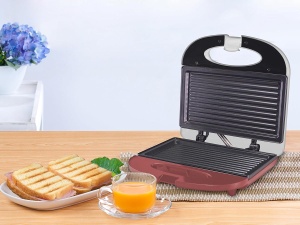 Toaster Beper P101TOS010, 750W, Antiaderent, AlbRosu - Img 5