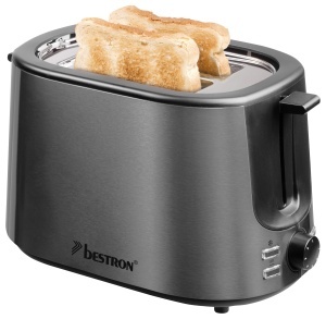 Toaster Bestron ATS1000TG, 2 feliute, 1000 W, 7 niveluri rumenire