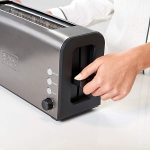 Toaster BlackDecker BXTO1000E 1000W Fante Extra Lungi 7 Trepte de Rumeneala - Img 6