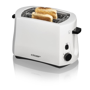 Toaster Cloer 331, 825 W, pentru 2 felii, cu brotchenaufsatz