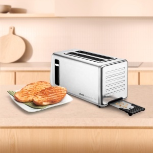 Toaster digital Ufesa One Touch Duo Plus 1400W 6 niveluri de rumenire LED functii multiple - Img 7