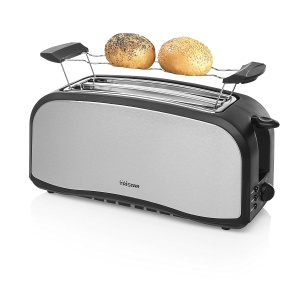 Toaster din inox Tristar BR-1046 cu 6 niveluri de rumenire si suport pentru chifle - Img 3