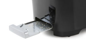 Toaster DOMO DO961T - 2 Toastschlitze pentru 4 Toasts - 1350 W - Negru - Img 5