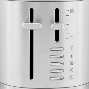 Toaster KitchenAid, 2 feliute, 7 niveluri rumenire, metal inoxidabil - Img 3