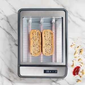 Toaster orizontal digital Lacor 69415, 1000W, 6 trepte, inox - Img 7