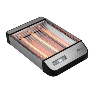 Toaster orizontal JATA JETT1590, 1000 W, 6 niveluri de rumenire, inox