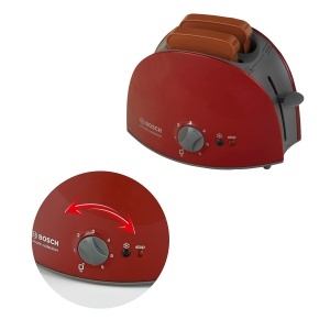 Toaster pentru copii Theo Klein 9578 cu functie mecanica, 2 felii de paine, 15 cm - Img 3