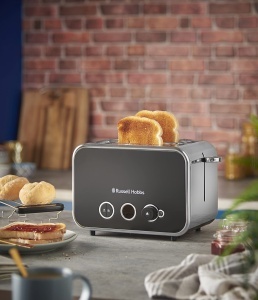 Toaster Russell Hobbs Distinctions, 1600W, inox negru, 2 felii - Img 8