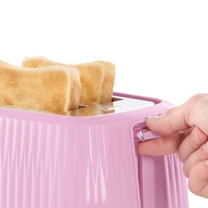 Toaster Russell Hobbs Eden 27372-56 800W 6 nivele de rumenire Functie de decongelare Culoare Himbeere - Img 4