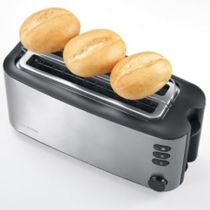 Toaster SEVERIN AT 2509 1400W Inox 4 felii Functie de dezghetare - Img 7
