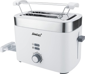 Toaster Steba TO 10 Bianco Doua fante 7 niveluri de rumenire - Img 3