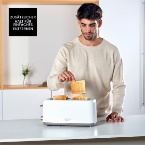 Toaster Taurus Mytoast Duplo, 1450W, 2 fante extra lungi, 7 niveluri de rumenire - Img 4