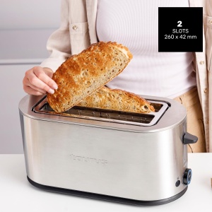 Toaster Taurus Mytoast Duplo Legend 1500W, 2 fante mari, 7 trepte de rumenire - Img 6