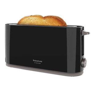 Toaster Taurus Mytoast Nero 1000W, 7 niveluri rumenire, design negru