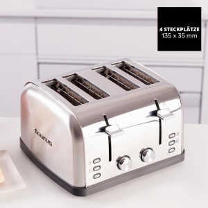 Toaster Taurus Vintage Four, 1900W, 4 feliute, design retro - Img 5