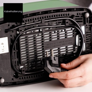 Toaster Taurus Vintage II, 950W, 2 fante, Verde masliniu - Img 8