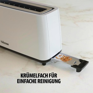 Toaster Tristar BR-1056, 900W, 7 niveluri de rumenire, alb - Img 6