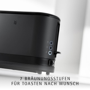 Toaster WMF Kuchenminis, 1 XXL-scheibe, 600W, inox, negru mat - Img 2