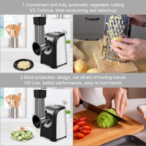 Tocator electric legume 150W, 5 lame interschimbabile, compact si usor de curatat - Img 7