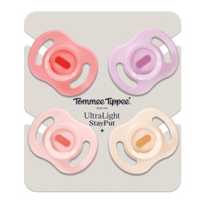 Tommee Tippee Suzete Ultralejere StayPut 0-6 luni Set 4 buc Design din silicon - Img 7