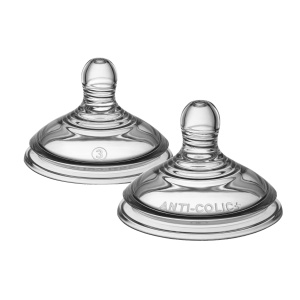 Tommee Tippee Tetine Anti-Colici 6 luni Set 2 buc Silicon Moale - Img 1
