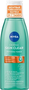 Tonicul pentru fata NIVEA Derma Skin Clear, 200 ml, cu Salicilica si Niacinamid