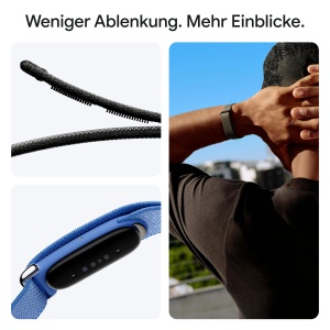Tracker de activitate Google Fitbit Air, monitorizare puls, analiza somn, culoare Berry - Img 4