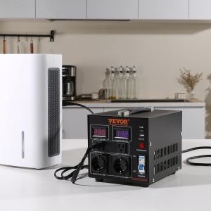 Transformator VEVOR SV-2000VA 2000W cu 4 prize si USB - Img 8