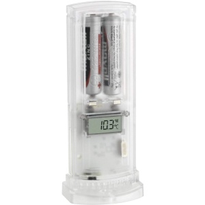 Transmitter de temperatura si umiditate TFA Dostmann 30.3187.IT, wireless, transparent