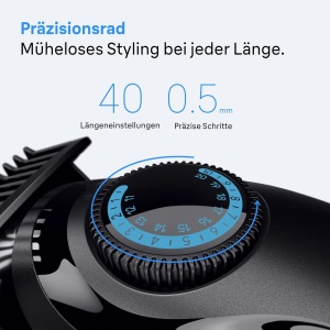 Trimmer barba Braun Series 3 BT3520, negru, 40 lungimi, 50 min autonomie - Img 3