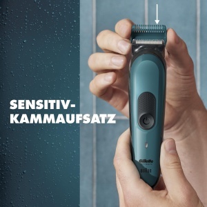 Trimmer electric Gillette i3 Intim, SkinFirst, lame ascutite, impermeabil - Img 6