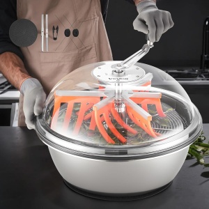 Trimmer manual pentru plante VEVOR V-BT-PS-19, 48 cm, cu lame din otel inoxidabil