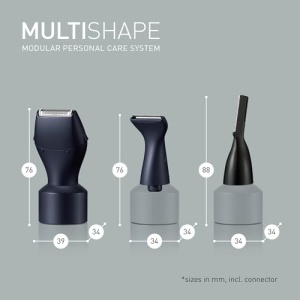 Trimmer multifunctional Panasonic ER-CDT1-A301, 3 atasamente, rezistent la apa, negru - Img 11