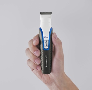 Trimmer multifunctional Remington Graphit G4 4 capete schimbabile Autoascutire - Img 4