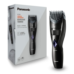Trimmer pentru barba Panasonic ER-GB37, 19 lungimi de taiere, impermeabil, negru