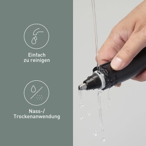 Trimmer pentru nas si urechi Panasonic ER-GN300, cu motor puternic, design ergonomic, negru - Img 7