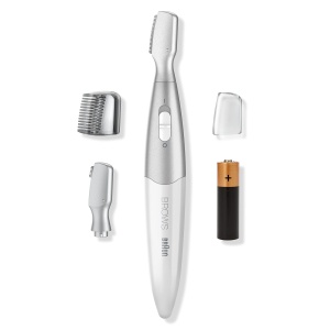Trimmer pentru sprancene Braun FG1106, compact, cu 3 capete de taiere - Img 5