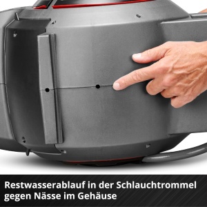 Tromela de furtun Einhell GE-HR 1830-1 Li-Solo, 30 m, 18 V, automatizata - Img 8