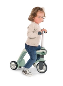 Trotineta cu 3 roti Smoby Little Switch - 2-in-1, inaltime ajustabila, pentru copii 18 luni - Img 3