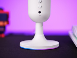 Trust Gaming GXT 236W Yami USB Streaming Microfon PC Podcast Twitch Discord ASMR YouTube 5, Condensator Gaming Microfon Cardioid, Mute, RGB Iluminare - Alb - Img 8