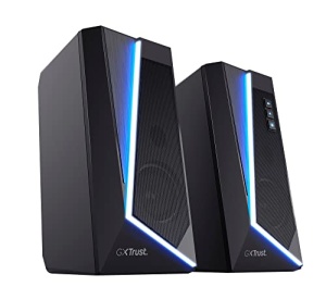 Trust Gaming Speaker pentru PC GXT 609 Zoxa - Difuzoare pentru computer, set de difuzoare cu 6 tipuri diferite de iluminare RGB, alimentat prin USB, 12W, PC/Laptop, Negru - Img 10