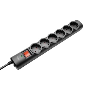 Trust Surge Guard Protector de supratensiune cu 6 porturi Negru - Img 8