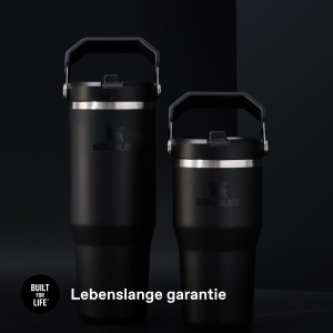 Tumbler cu pai Stanley 1913, 0.89L, Negru - Img 5